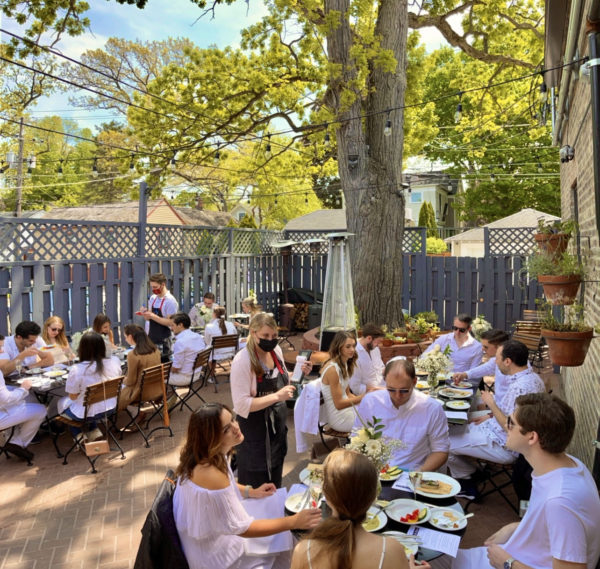 LUSH Evanston Patio